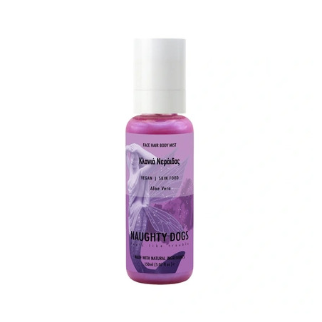 Naughty Dogs Body Hair and Face Mist with Aloe Vera 150ml
