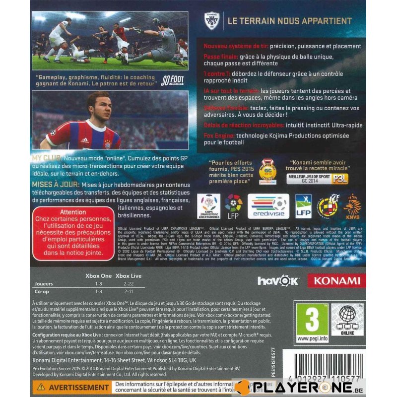 Pro Evolution Soccer 2015