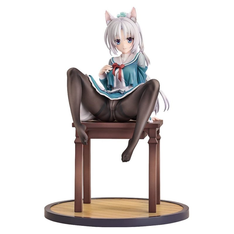 Senren*Banka PVC Figure 1/7 Yoshino Asatake Animal Ears School Uniform Ver. 21 cm