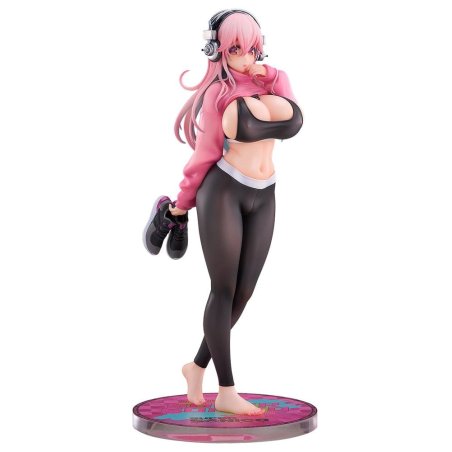 Super Sonico PVC Figure 1/6 Exercise Ver. 27 cm
