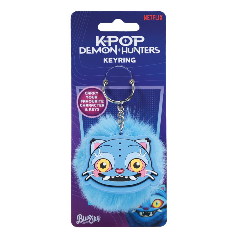 KPop Demon Hunters Pom Pom Keychain Derpy