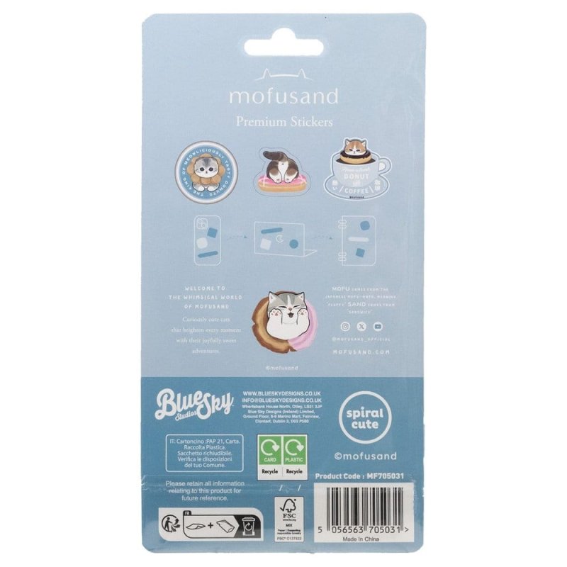 MOFUSAND - SET STICKERS PREMIUM
