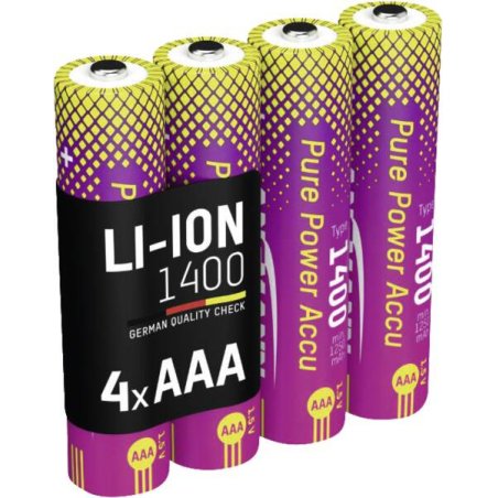 Ansmann 1311-0034 industrial rechargeable battery Lithium 1400 mAh 1.5 V