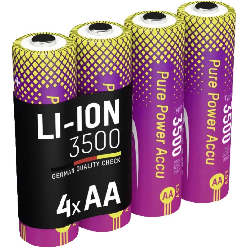 Ansmann 1312-0042 industrial rechargeable battery Lithium 3500 mAh 1.5 V