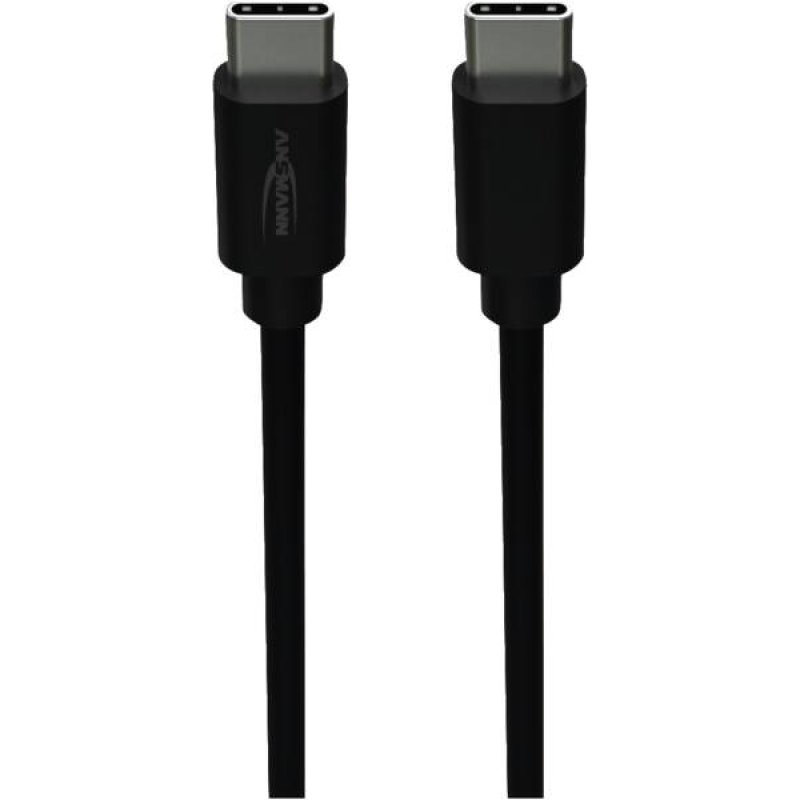 Ansmann 1700-0208 câble USB 2 m USB C 480 Gbit/s Noir