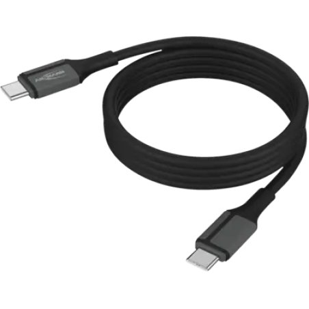 Ansmann 1700-0204 USB cable 1.2 m USB C Black