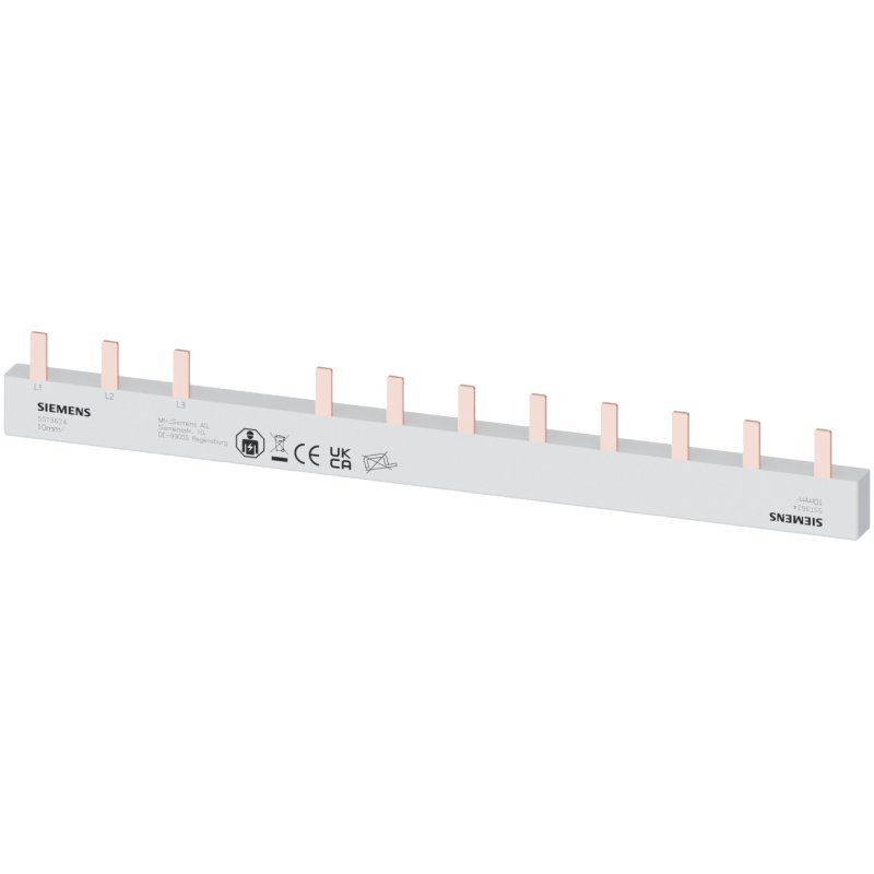 Siemens PIN BUS BAR 10QMM,3PH/N 8XPH