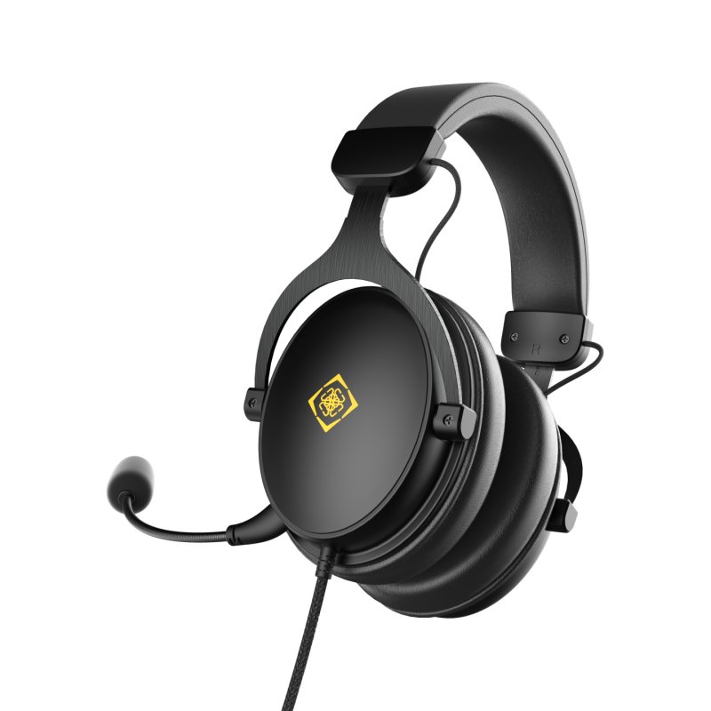 Deltaco Gaming GAM-190 headphones/headset Wired Head-band Black