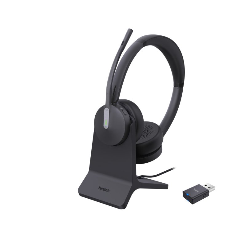 Yealink WH64 Hybrid Dual with Charging Stand Headset