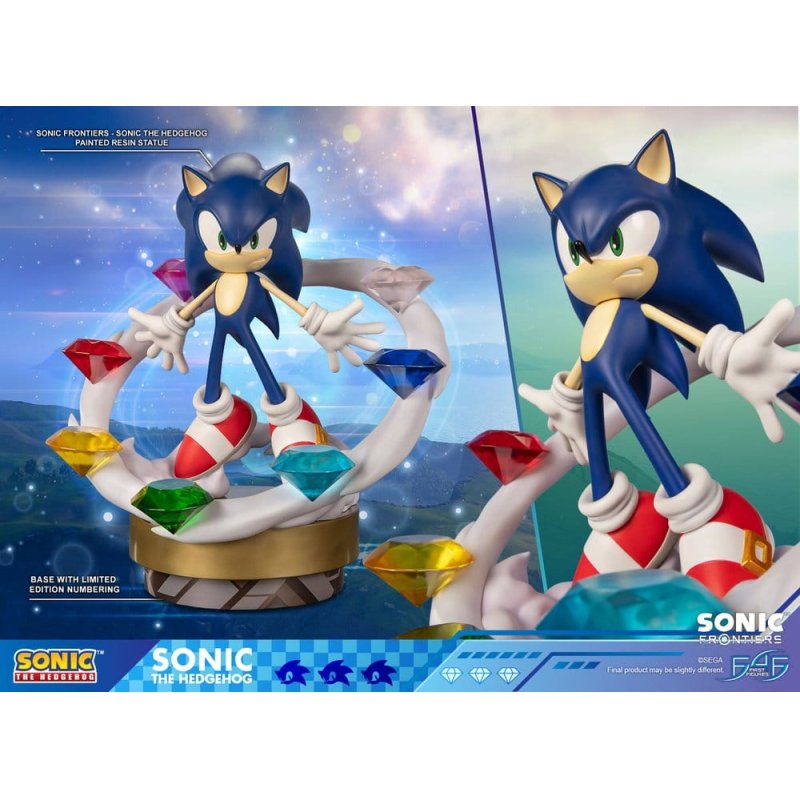 Sonic The Hedgehog Sonic Frontiers Resin Statue Sonic 42 cm