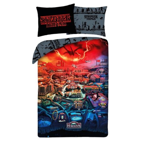 Stranger Things Duvet Set Ver. 1 140 x 200 cm / 70 x 90 cm