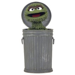 Sesame Street Ultimate Action Figure Oscar the Grouch 18 cm