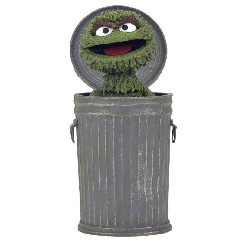 Sesame Street Ultimate Action Figure Oscar the Grouch 18 cm
