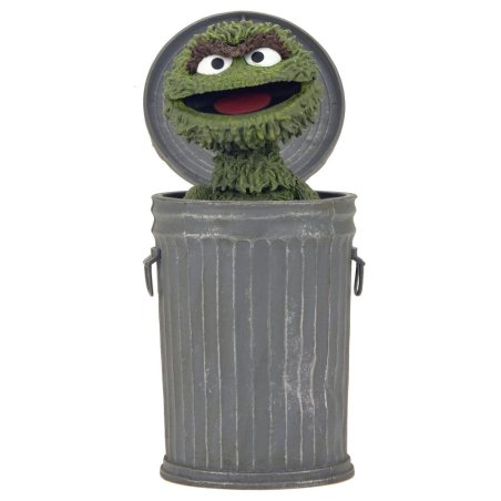 Sesame Street Ultimate Action Figure Oscar the Grouch 18 cm