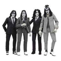 KISS Action Figures 4-Pack Dressed to Kill Album Cover 18 cm