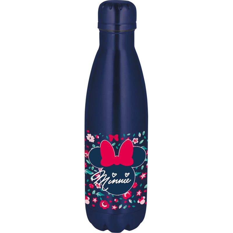 Stor Young Adult - Disney - Bouteille en Acier Inoxydable - Minnie Mouse Jardinage - 780 ML