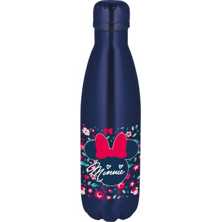 Stor Young Adult - Disney - Bouteille en Acier Inoxydable - Minnie Mouse Jardinage - 780 ML