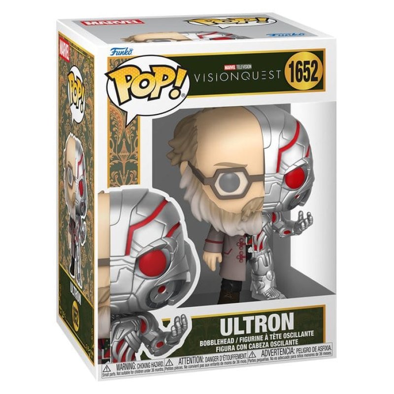 Marvel POP! Vinyl Figure : Vision Quest- Ultron (Split) 9 cm