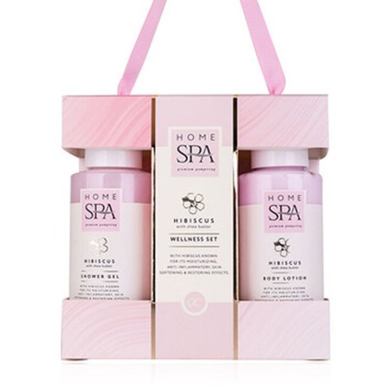 Accentra Hibiscus Home Spa Bath Care Set