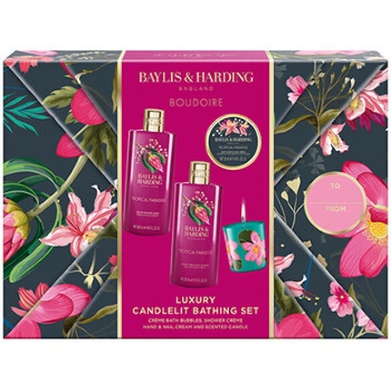 Baylis & Harding Boudoire Tropical Paradise Gift Set - Body Care Essentials