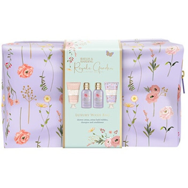 Baylis & Harding Lavender Wash Set with Rosehip Tea