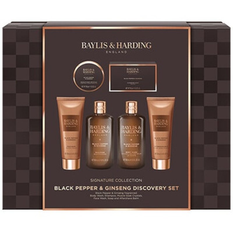 Baylis & Harding Men Discovery Set with Black Pepper and Ginseng