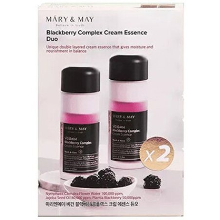 MARY & MAY Blackberry Complex Cream Essence Duo