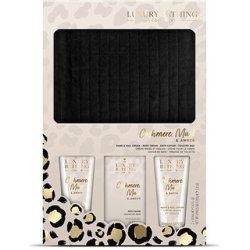 The Luxury Bathing Company Gift Set of Body Care with Cashmere, Musk & Amber