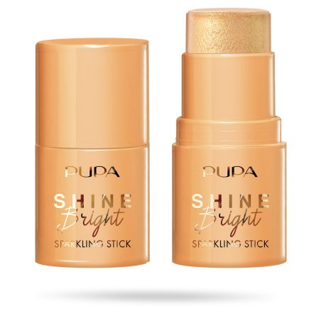 Pupa Shine Bright Sparkling Stick Highlighter Face Makeup 5g - Gold