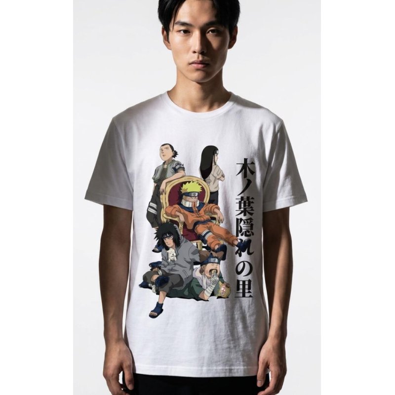 NARUTO - Naruto Group - T-Shirt Homme (M)