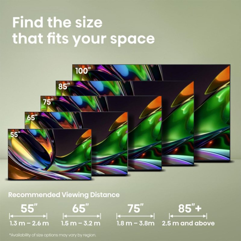 Hisense 75UR8S 190.5 cm (75") 4K Ultra HD Smart TV Wi-Fi Black