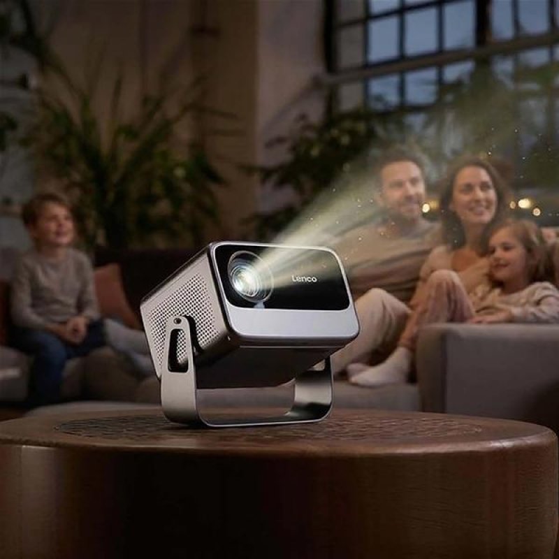 Lenco Projecteur LCD Full HD 1080P avec Wi-Fi *