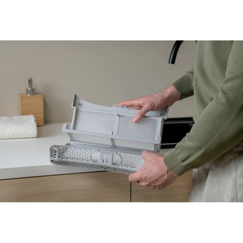 SECHE LINGE POSE LIBRE POMPE A CHALEUR 10 KGS LED full touch Tambour in *