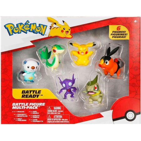 Pokemon - Battle Figure 6 Pack