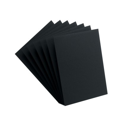 Prime Sleeves - Sachet de 100 protèges-cartes noir standard 66 x 91 mm