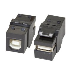 EFB Elektronik EB534 cable gender changer USB 2.0 A USB 2.0 B Black