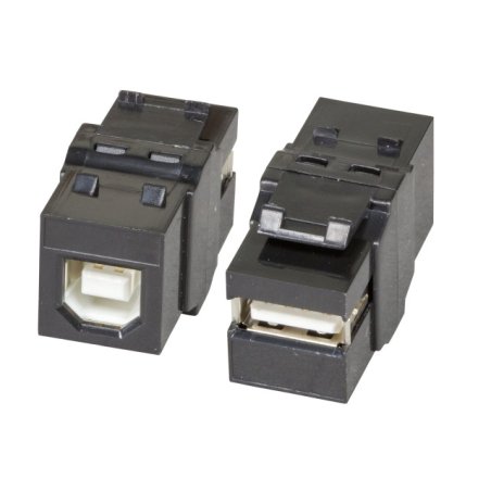 EFB Elektronik EB534 cable gender changer USB 2.0 A USB 2.0 B Black