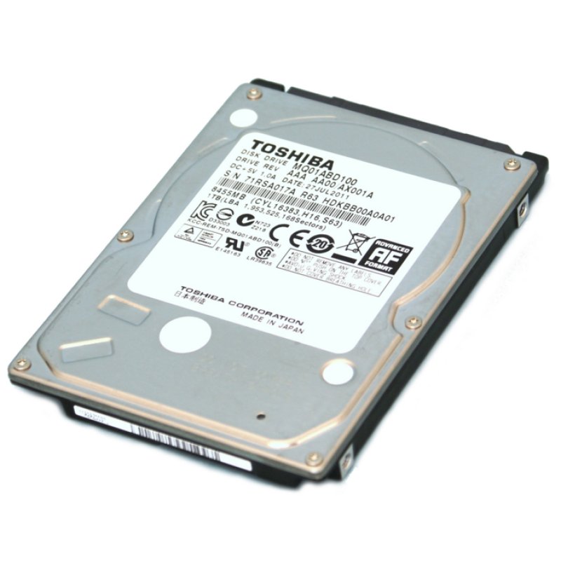 Toshiba 1TB 2.5'' internal hard drive 5400 RPM 8 MB 2.5" Serial ATA