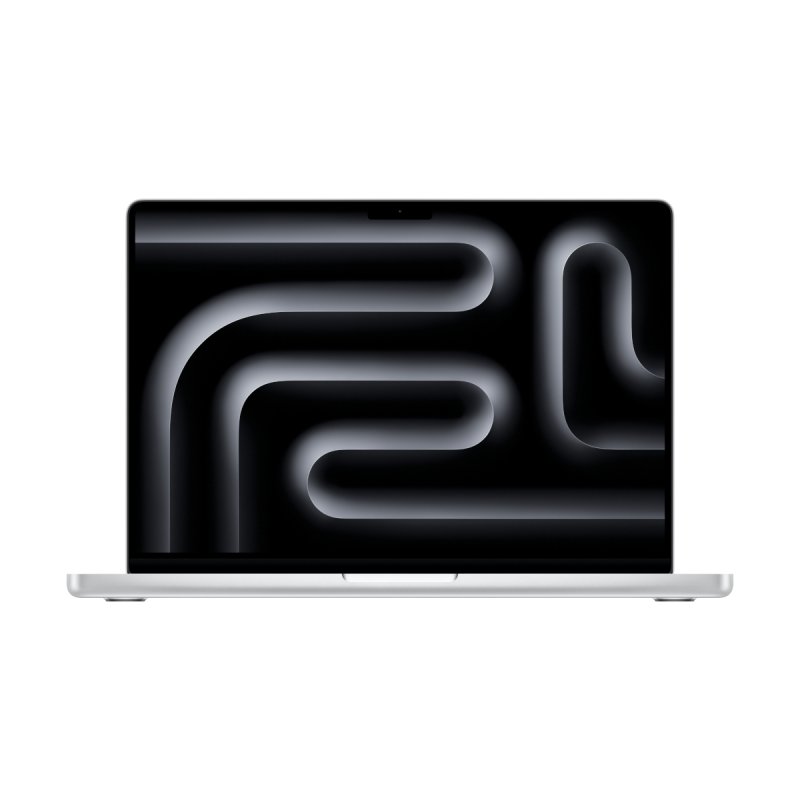MacBook Pro 14" M5 Silber INT Engl. Tastatiur M5 chip mit 10-core CPU und 10-core GPU, 24GB, 1TB SSD - Silber, 70W