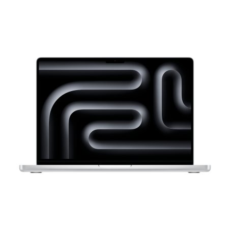 MacBook Pro 14" M5 Silber INT Engl. Tastatiur M5 chip mit 10-core CPU und 10-core GPU, 24GB, 1TB SSD - Silber, 70W