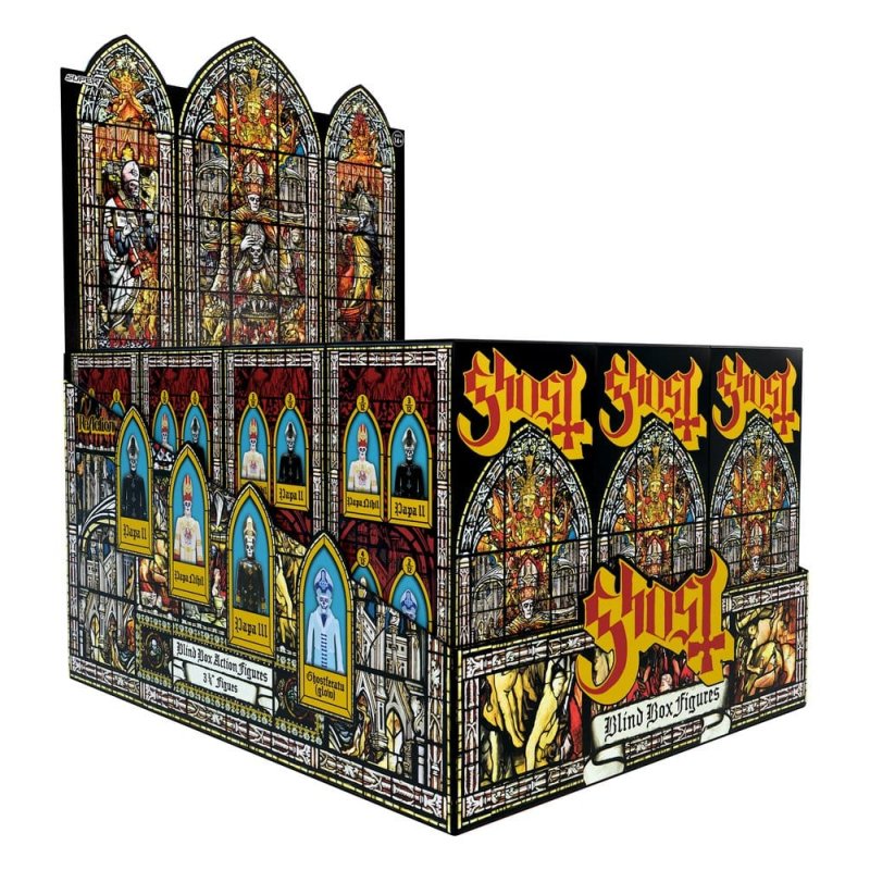 Ghost ReAction Action Figures Wave 01 Blind Box 10 cm Display (12)