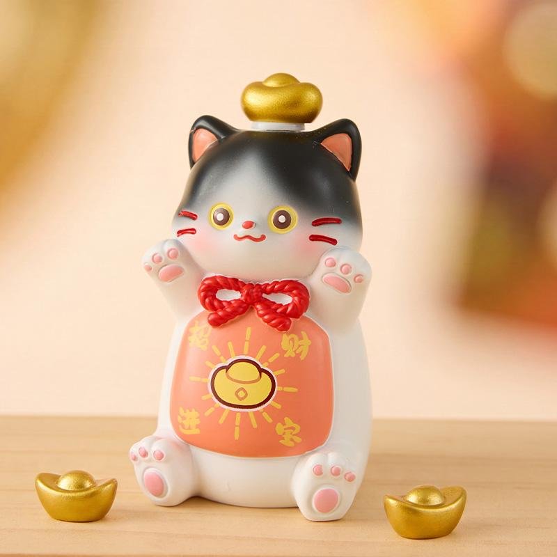 MEI YI YOU ART - Samuel Wishing Cat Guardian BLIND BOX (6pcs) - 8cm