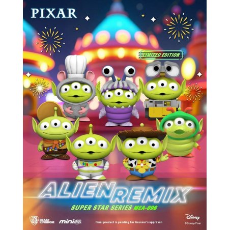 PIXAR - Alien Remix Super Star Series - Set 6 Figurine 8 cm