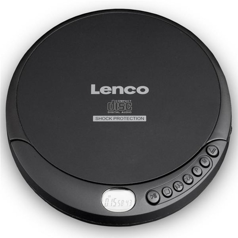 Lenco CD-200 Lecteur de CD Lecteur CD portable Noir