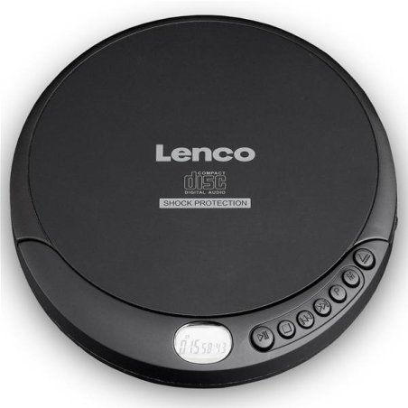 Lenco CD-200BK                        bk  Port. CD-Player