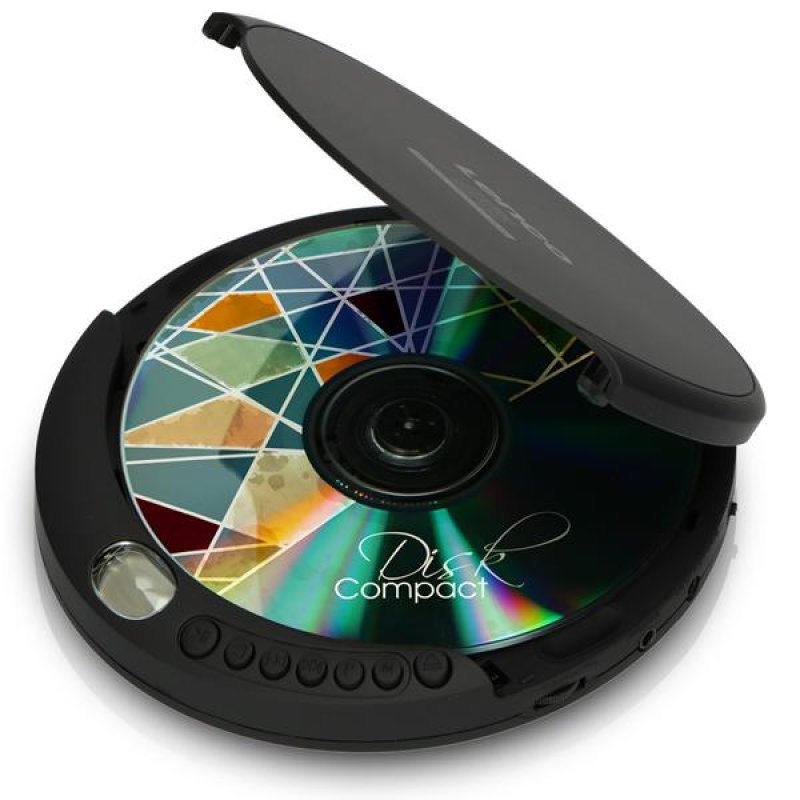 Lenco CD-200BK                        bk  Port. CD-Player