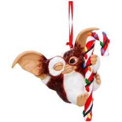 Gremlins - Gizmo Festive Candy Cane Hanging Ornament