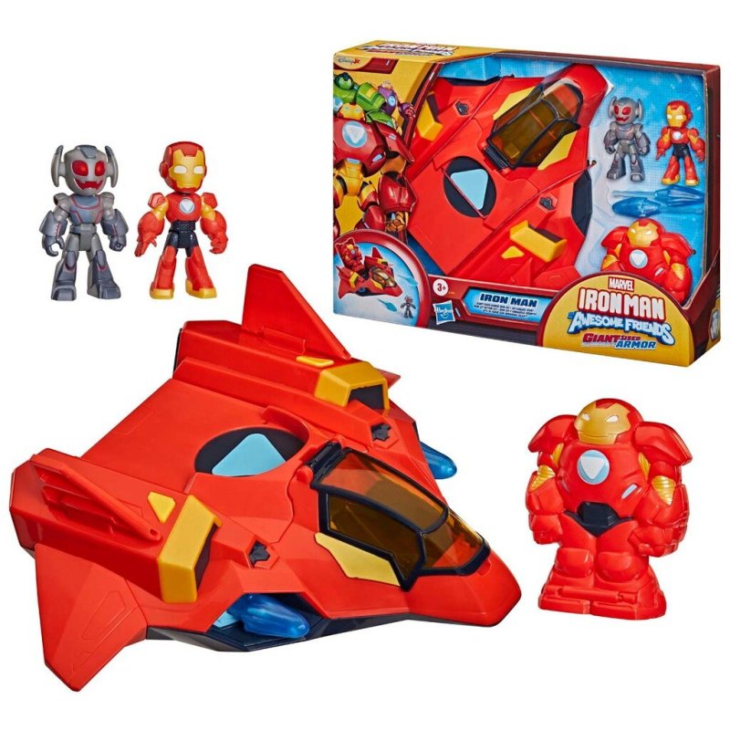 Iron Man - Friends Giant Armor Jet (343-1994)