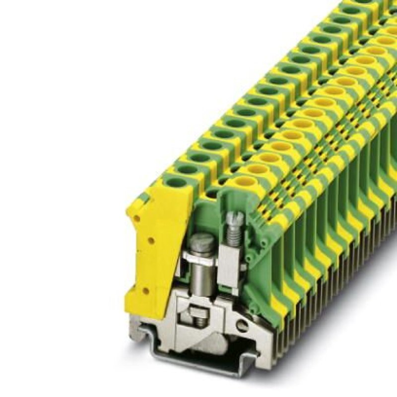Phoenix Contact 0442079 bornier Vert, Jaune