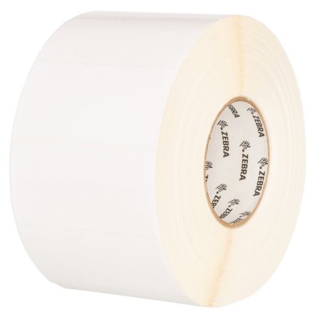 Zebra PolyPro 4000D Black, White Self-adhesive printer label